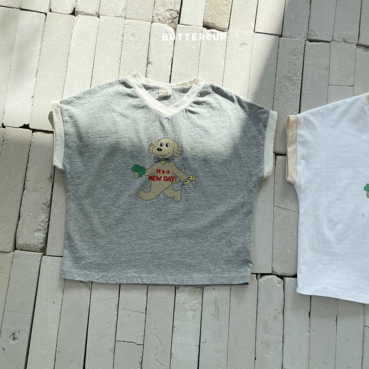 Buttercup - Korean Children Fashion - #discoveringself - Picnic V Tee - 7