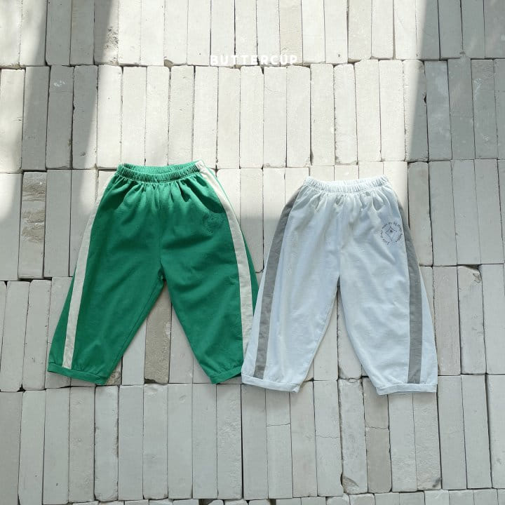 Buttercup - Korean Children Fashion - #kidsshorts - Little Line Jogger Pants - 7
