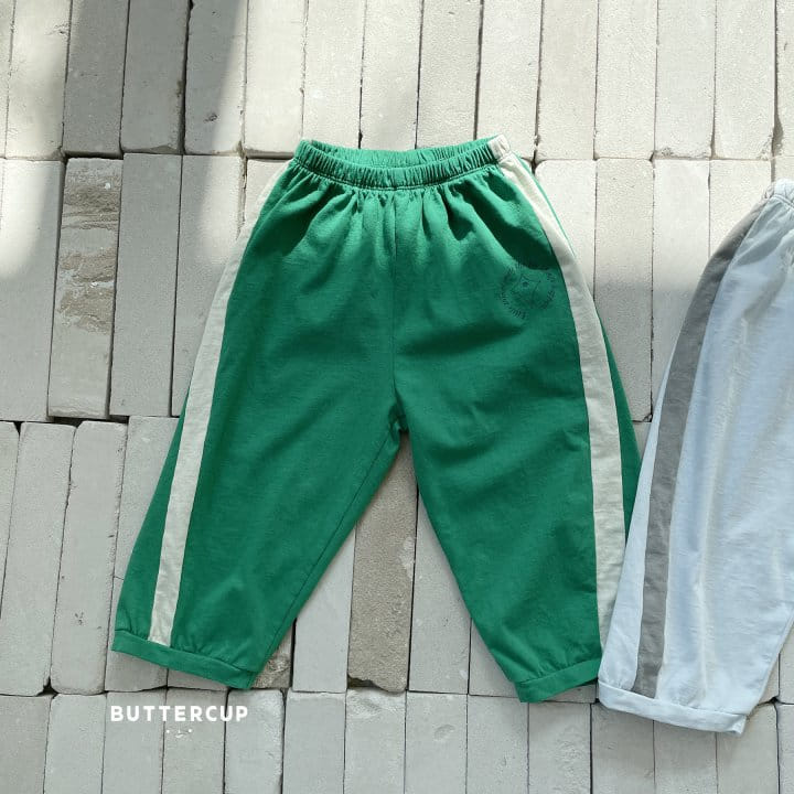 Buttercup - Korean Children Fashion - #kidsstore - Little Line Jogger Pants - 8