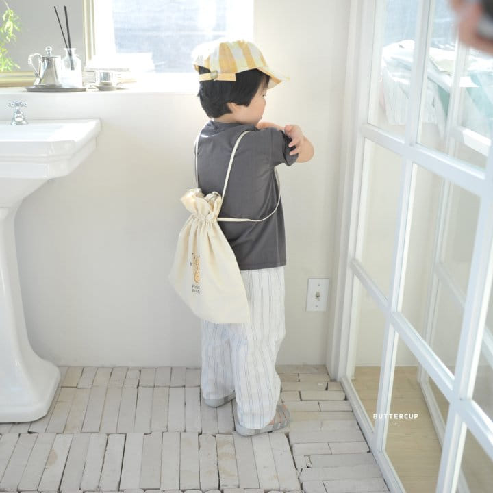 Buttercup - Korean Children Fashion - #kidsstore - Vertical C Pants - 4