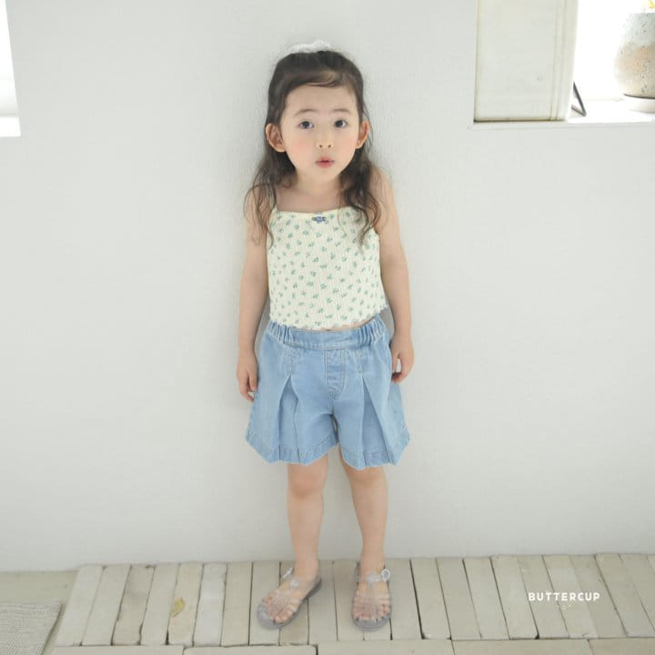Buttercup - Korean Children Fashion - #kidzfashiontrend - Eyelet Flower Bustier - 2