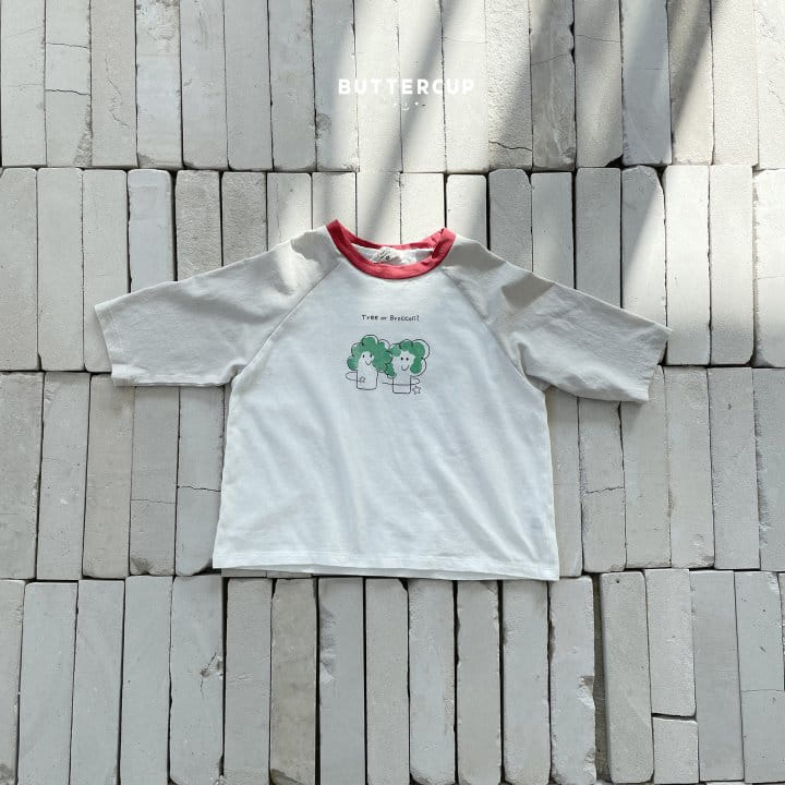 Buttercup - Korean Children Fashion - #littlefashionista - Broccoli Raglan Tee - 9