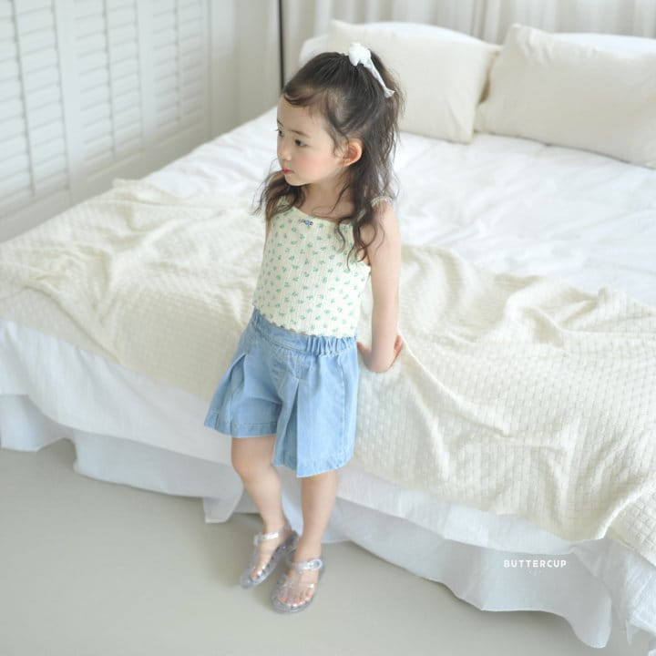 Buttercup - Korean Children Fashion - #magicofchildhood - Eyelet Flower Bustier - 5