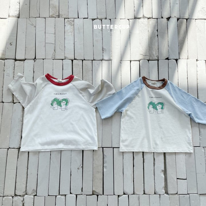Buttercup - Korean Children Fashion - #minifashionista - Broccoli Raglan Tee - 11