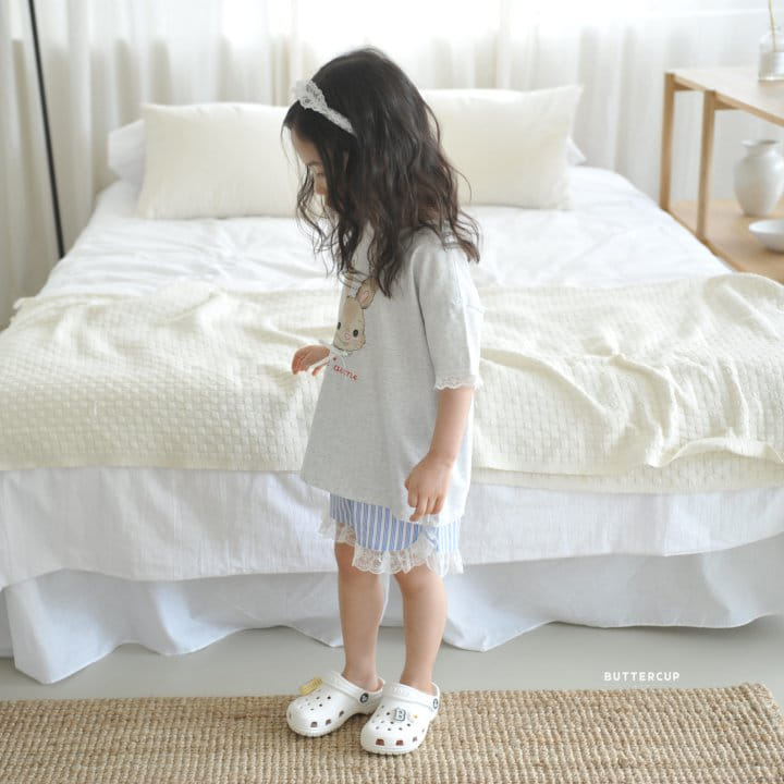 Buttercup - Korean Children Fashion - #prettylittlegirls - Ribbon Rabbit Long Tee - 5