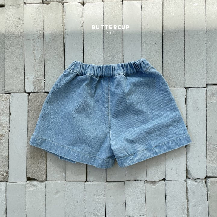 Buttercup - Korean Children Fashion - #prettylittlegirls - Pleats Denim Pants - 8