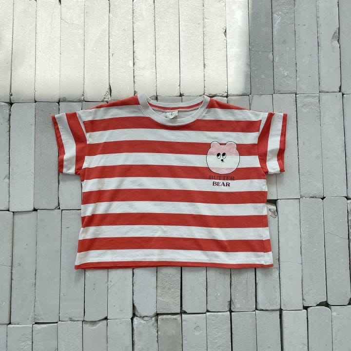 Buttercup - Korean Children Fashion - #stylishchildhood - Butter Bear Pin Tee - 7