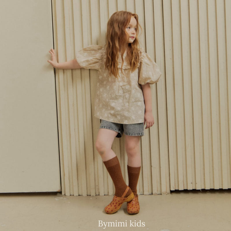 Bymimi - Korean Children Fashion - #littlefashionista - Linen Sun Blouse - 2