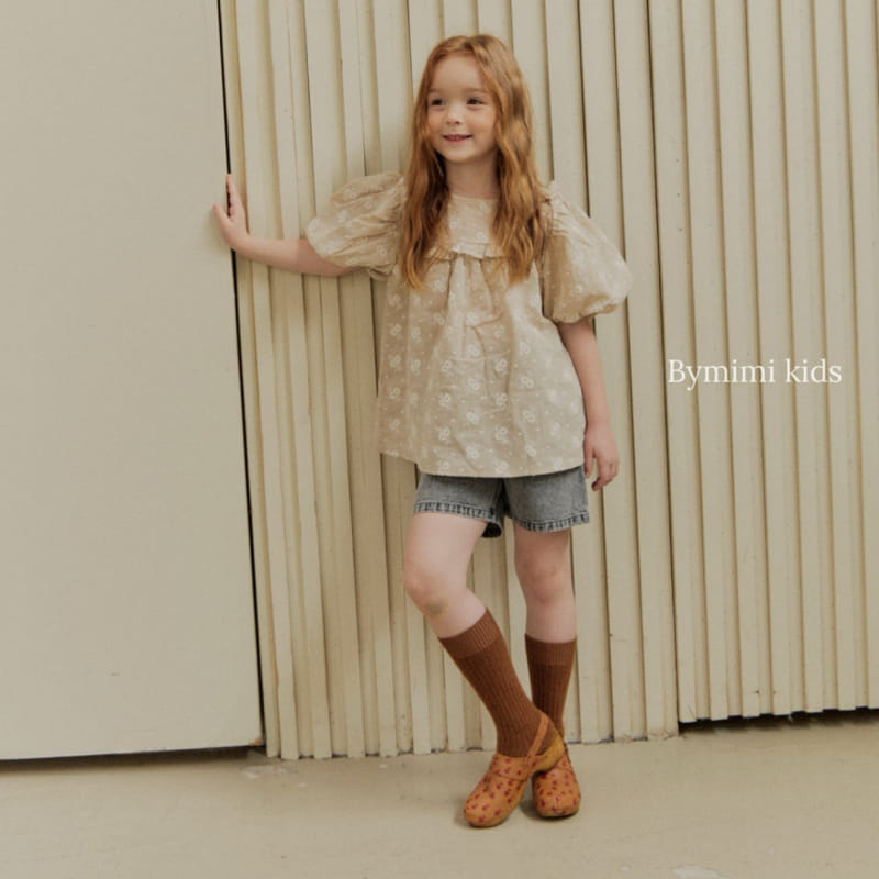 Bymimi - Korean Children Fashion - #magicofchildhood - Linen Sun Blouse - 4