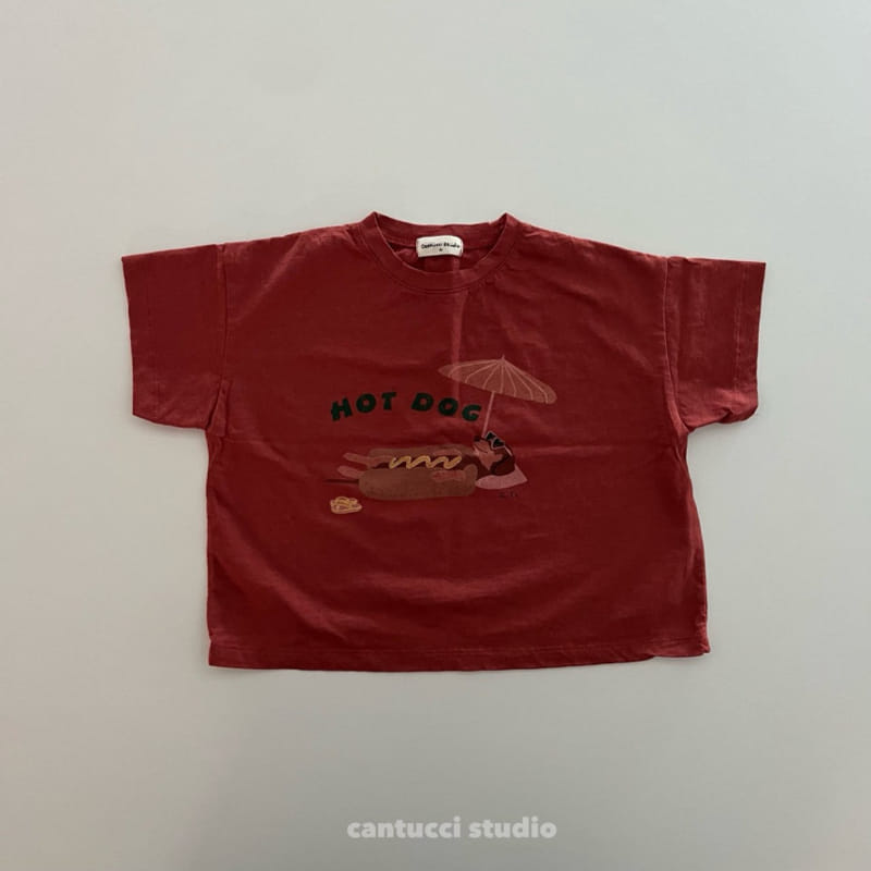 Cantucci Studio - Korean Children Fashion - #designkidswear - Hot Dog Tee With Mom - 6