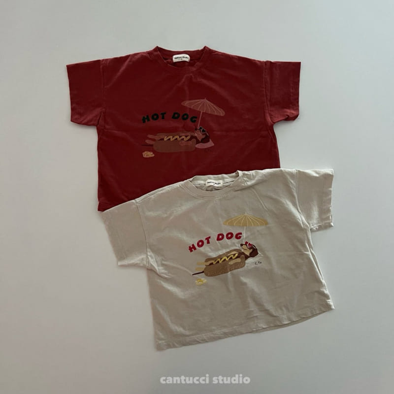 Cantucci Studio - Korean Children Fashion - #prettylittlegirls - Hot Dog Tee With Mom - 2