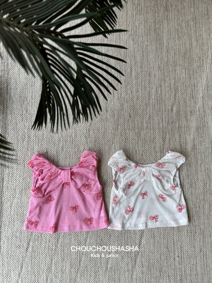 Chouchou Shasha - Korean Children Fashion - #prettylittlegirls - Ribbon Blouse - 11