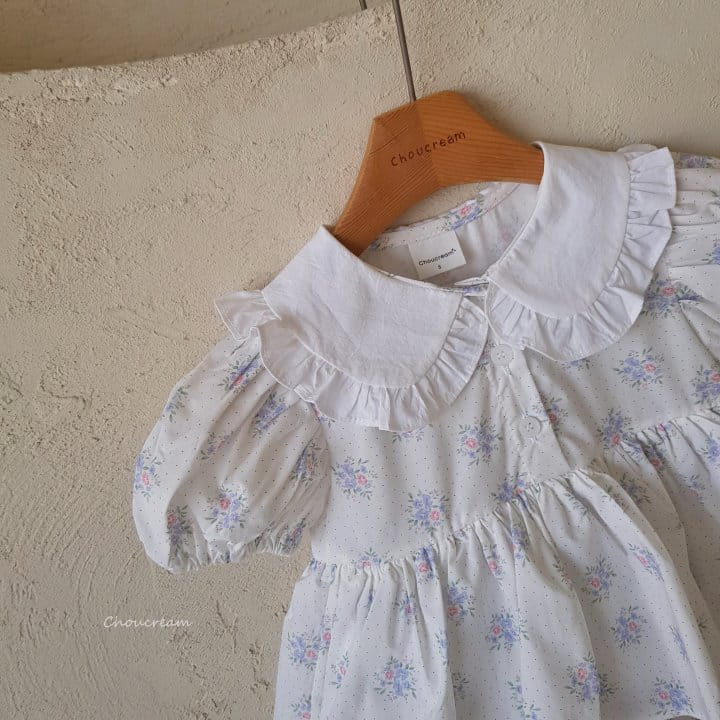 Choucream - Korean Baby Fashion - #babyboutique - Kaila Flower One-Piece Body Suit - 4