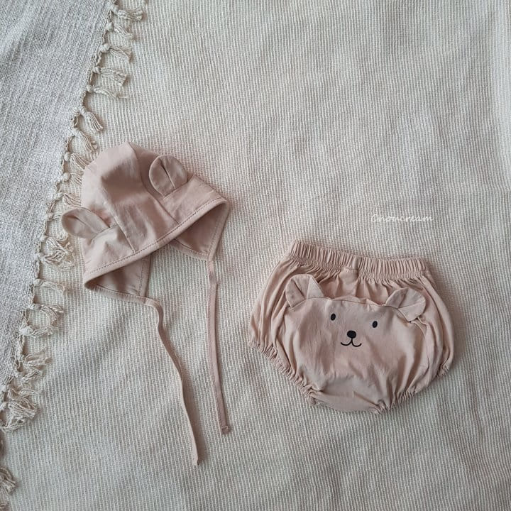 Choucream - Korean Baby Fashion - #babylifestyle - Bebe Bear Hat - 2