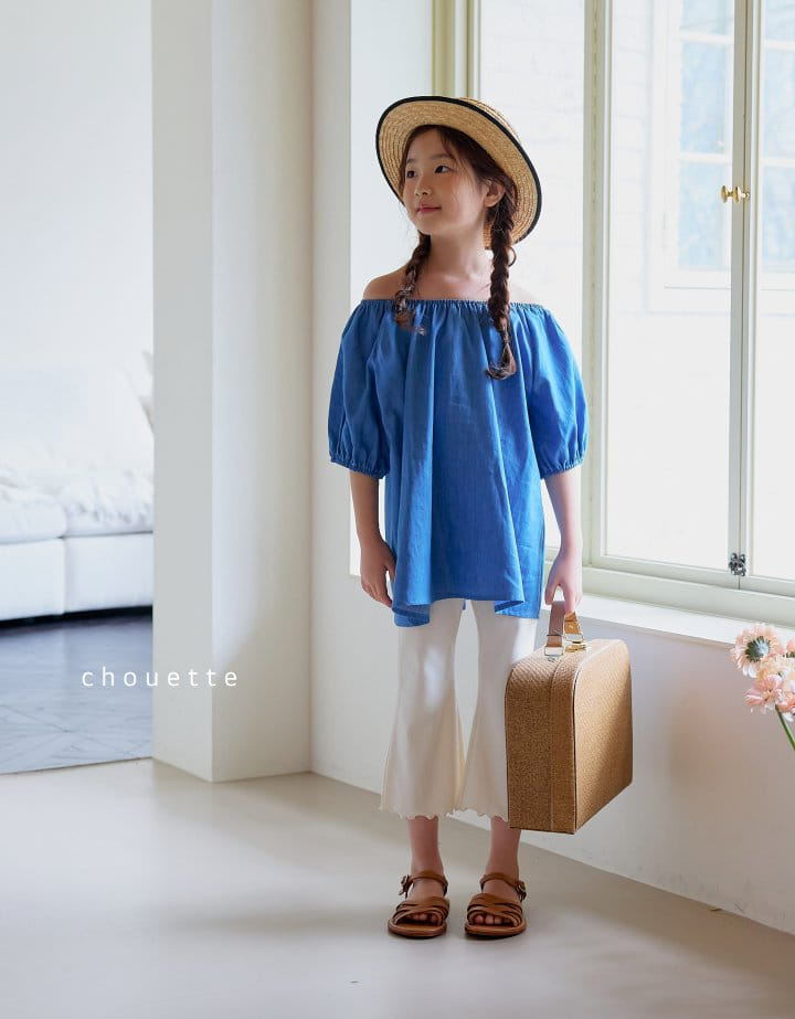 Chouette - Korean Children Fashion - #kidsstore - Ann Ribbon Long Blouse