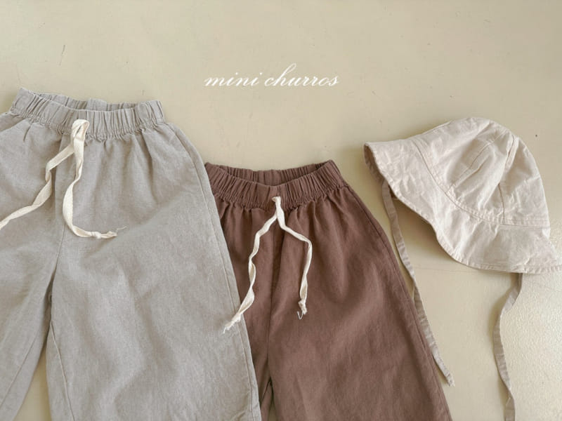 Churros - Korean Children Fashion - #childofig - L Wide Pants - 2