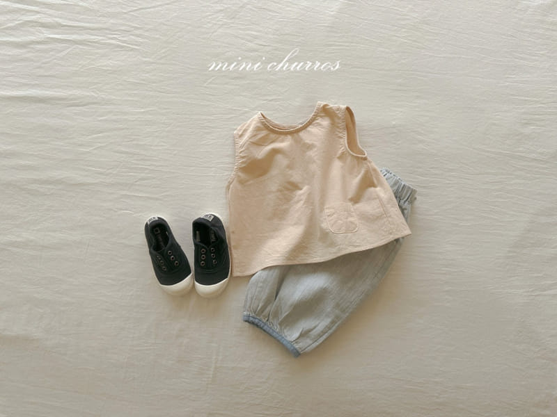 Churros - Korean Children Fashion - #childofig - Long GO Denim Pants - 5