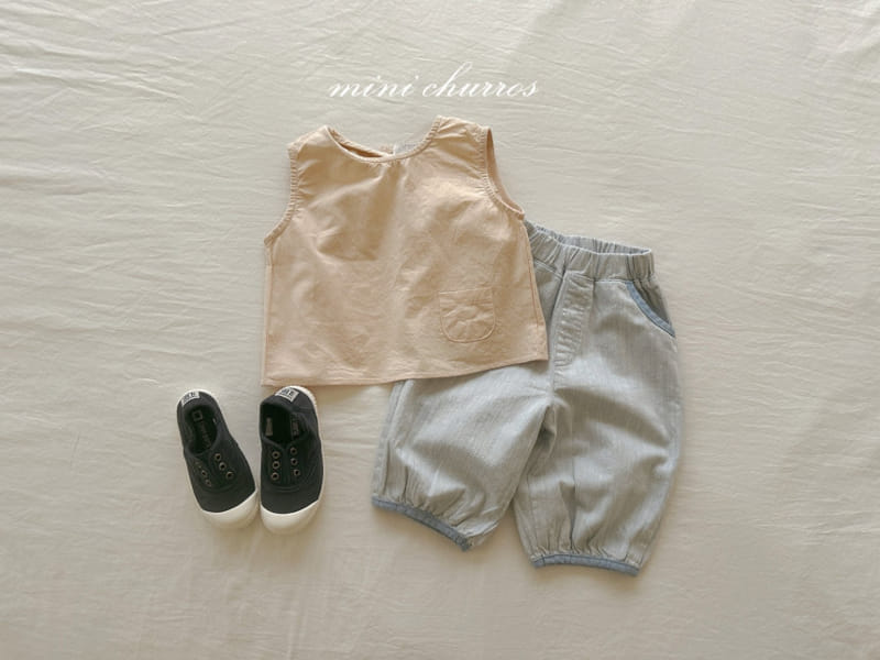 Churros - Korean Children Fashion - #childofig - Back Slit L Tee - 2