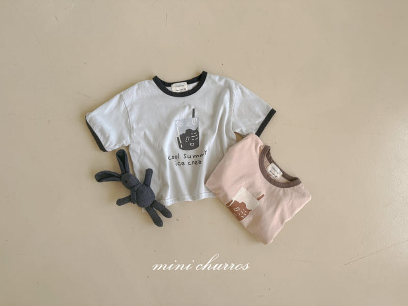 Churros - Korean Children Fashion - #childrensboutique - Icecream Piping Tee - 5