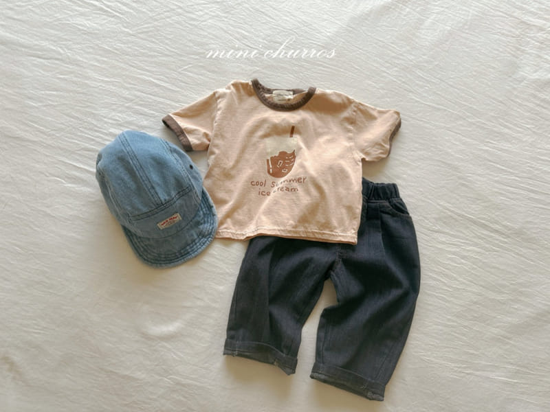 Churros - Korean Children Fashion - #designkidswear - Icecream Piping Tee - 6