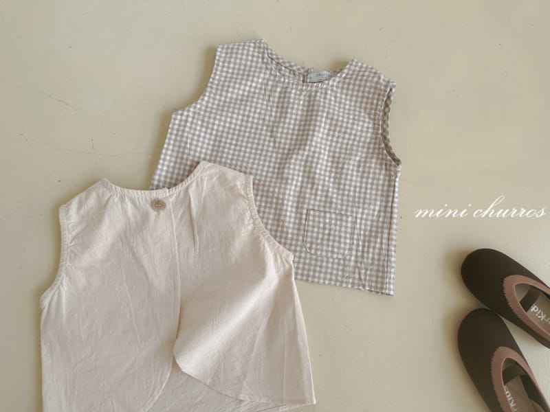 Churros - Korean Children Fashion - #childrensboutique - Back Slit L Tee - 4