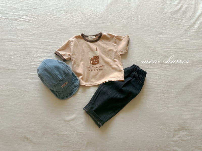 Churros - Korean Children Fashion - #discoveringself - Icecream Piping Tee - 7