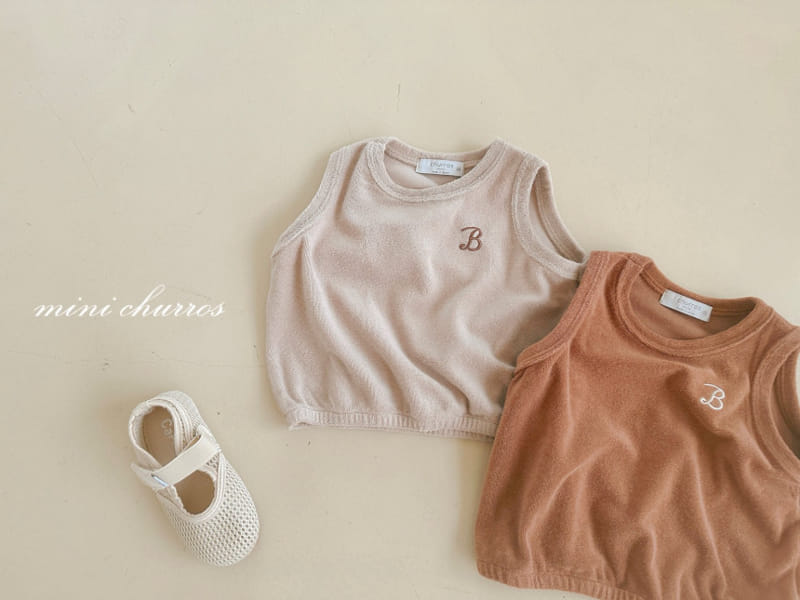 Churros - Korean Children Fashion - #discoveringself - B Petite Terry Tee - 5