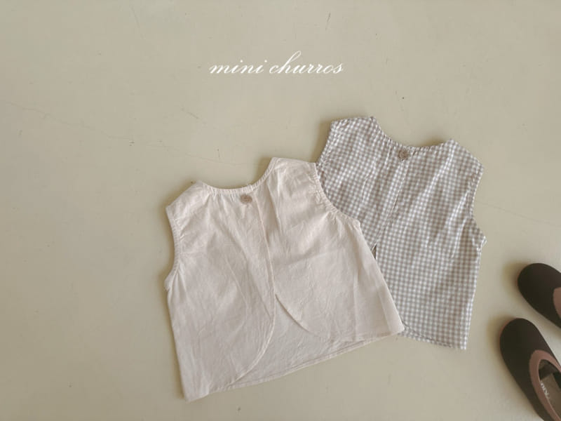 Churros - Korean Children Fashion - #discoveringself - Back Slit L Tee - 5