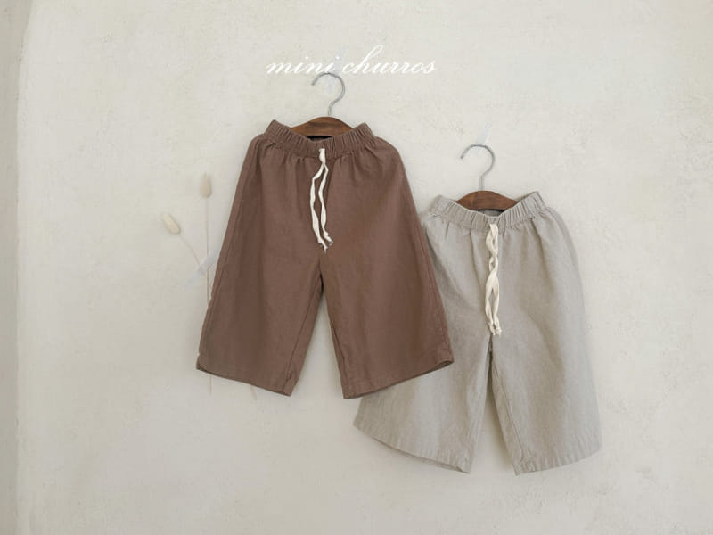 Churros - Korean Children Fashion - #fashionkids - L Wide Pants - 6
