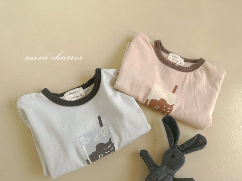Churros - Korean Children Fashion - #fashionkids - Icecream Piping Tee - 8