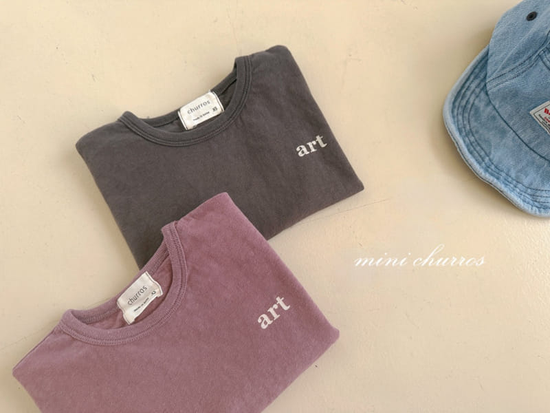 Churros - Korean Children Fashion - #discoveringself - Art Minimal Tee - 4