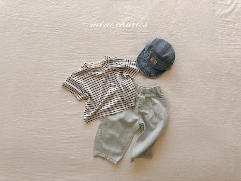 Churros - Korean Children Fashion - #kidsshorts - Denim Cap - 9