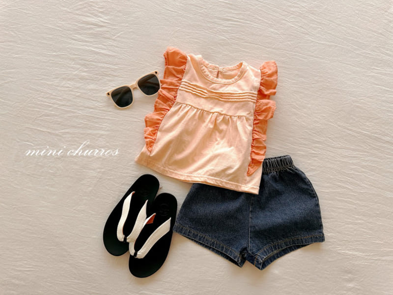 Churros - Korean Children Fashion - #kidsstore - Conel Pintuck Blouse - 3