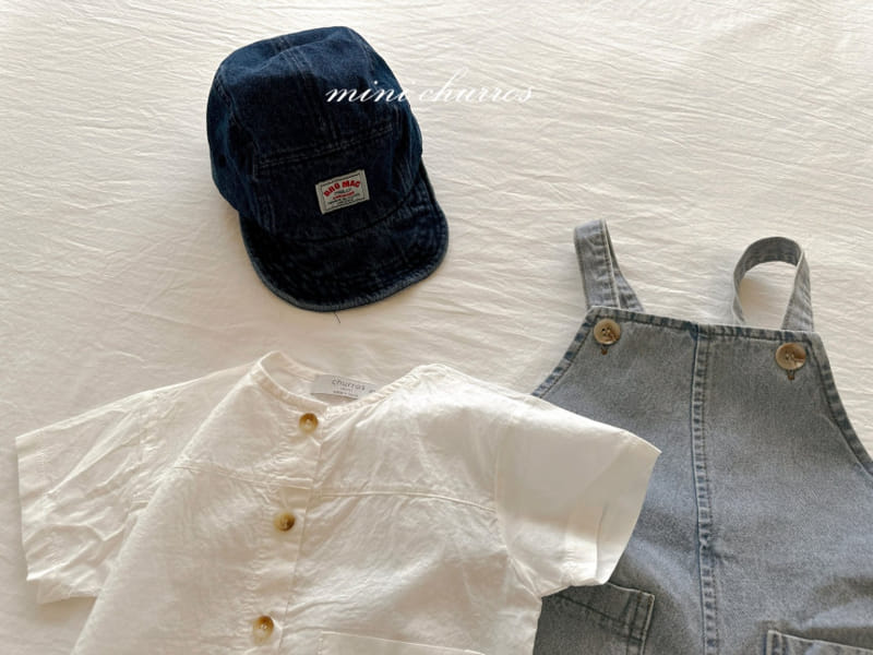 Churros - Korean Children Fashion - #kidsstore - Denim Cap - 10