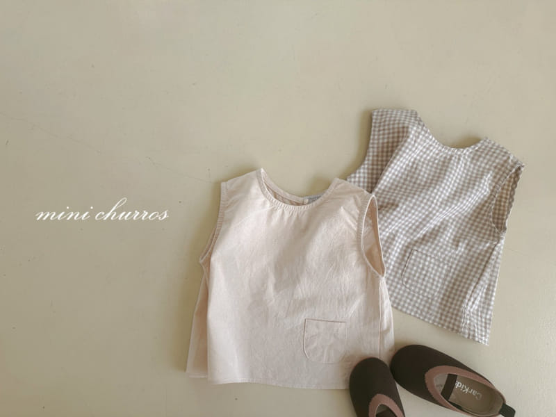 Churros - Korean Children Fashion - #kidsstore - Back Slit L Tee - 8