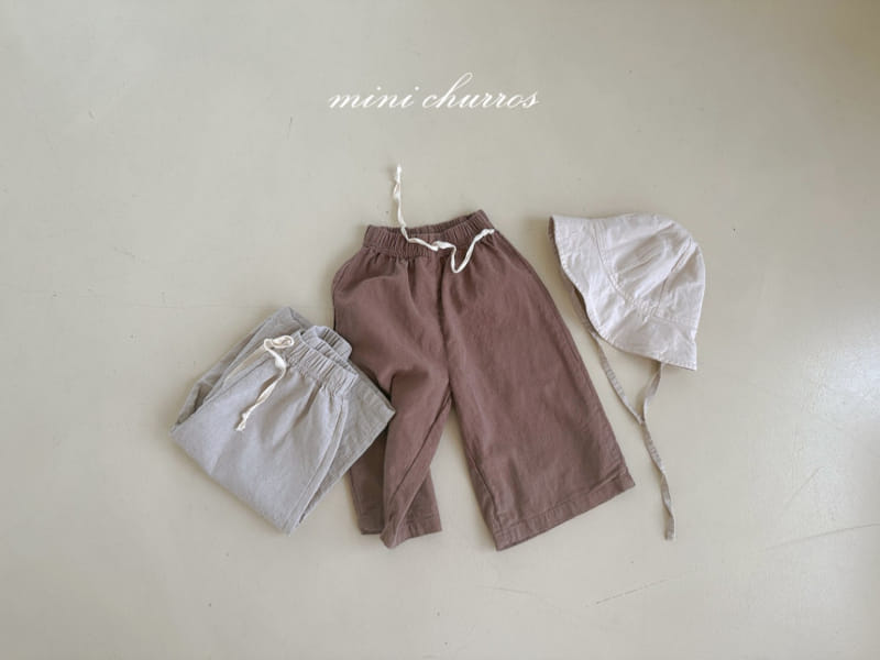 Churros - Korean Children Fashion - #kidzfashiontrend - L Wide Pants - 9