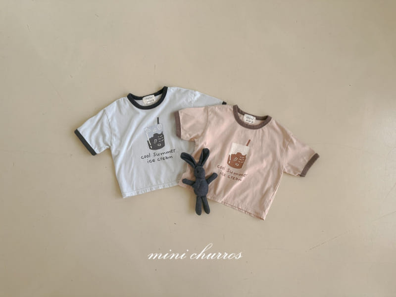 Churros - Korean Children Fashion - #kidzfashiontrend - Icecream Piping Tee - 11
