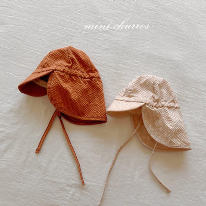 Churros - Korean Children Fashion - #littlefashionista - Camp Flap Cap