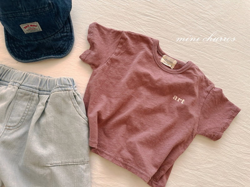 Churros - Korean Children Fashion - #littlefashionista - Art Minimal Tee - 9
