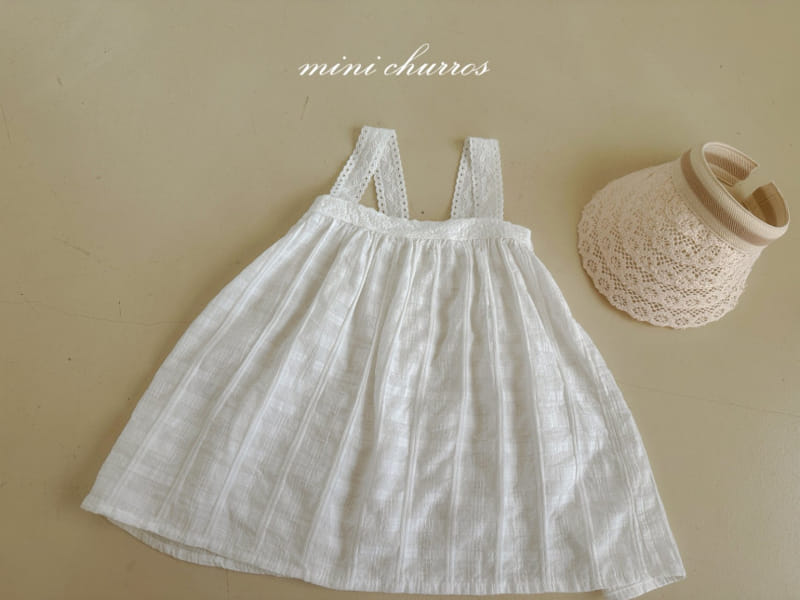 Churros - Korean Children Fashion - #littlefashionista - Lace One-Piece - 3