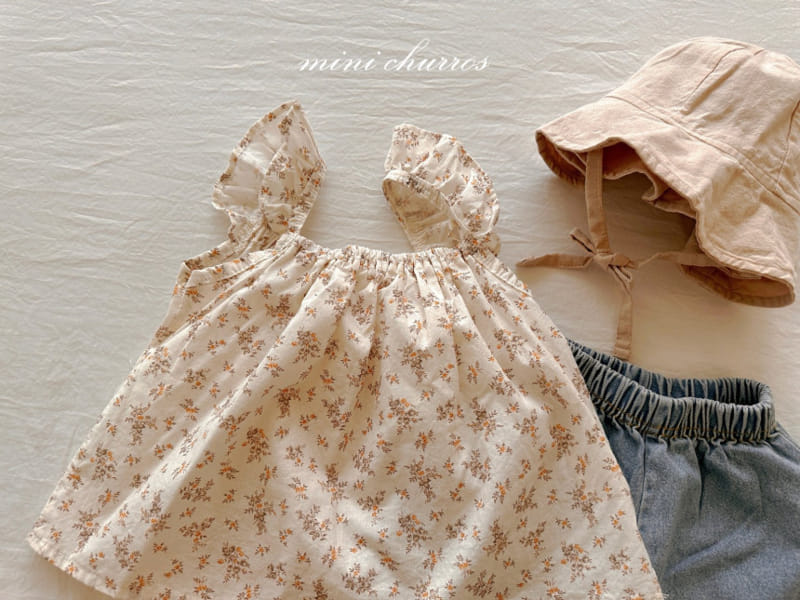 Churros - Korean Children Fashion - #magicofchildhood - Frill Wing Blouse - 5