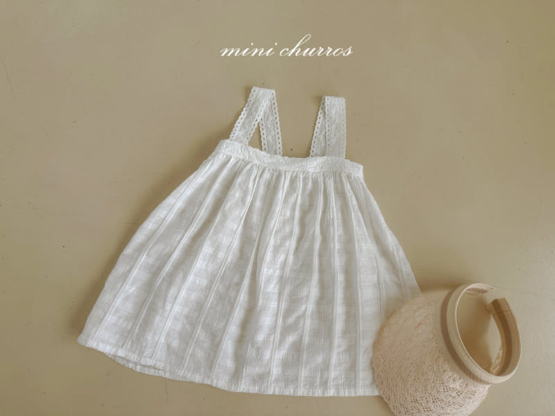 Churros - Korean Children Fashion - #littlefashionista - Lace One-Piece - 4