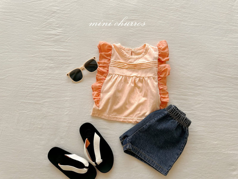 Churros - Korean Children Fashion - #prettylittlegirls - Conel Pintuck Blouse - 9
