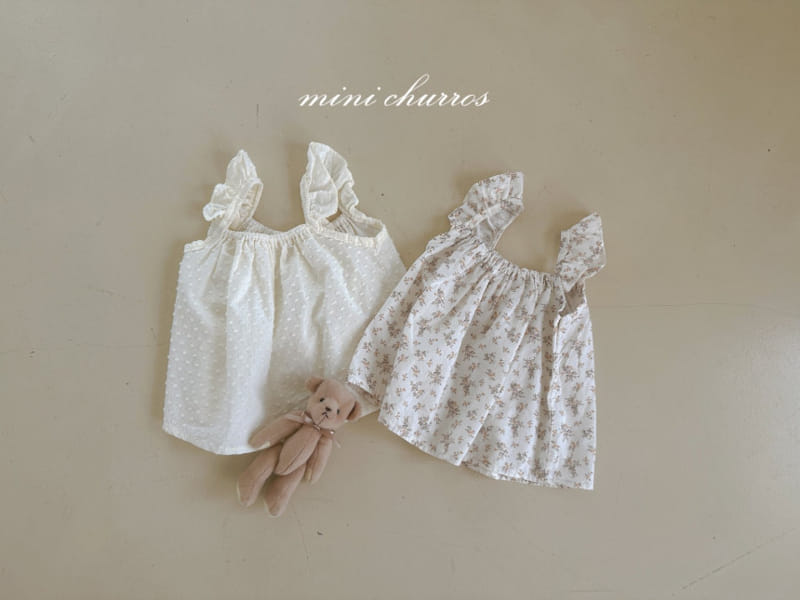 Churros - Korean Children Fashion - #prettylittlegirls - Frill Wing Blouse - 7