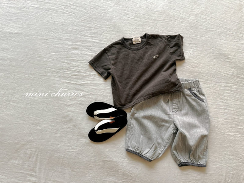 Churros - Korean Children Fashion - #toddlerclothing - Long GO Denim Pants - 4