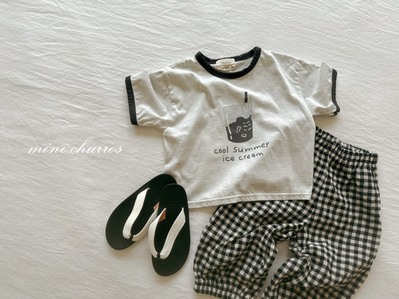 Churros - Korean Children Fashion - #stylishchildhood - Icecream Piping Tee - 3