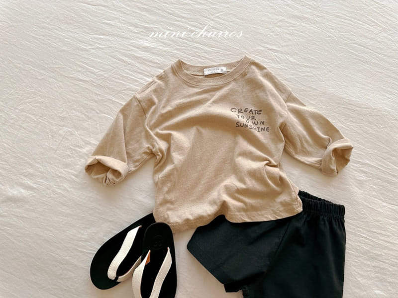 Churros - Korean Children Fashion - #toddlerclothing - Sunshine Summer Tee - 8