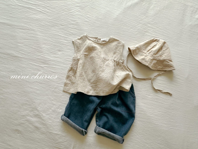 Churros - Korean Children Fashion - #todddlerfashion - Dart Denim Pants - 4