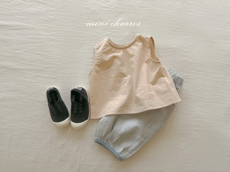 Churros - Korean Children Fashion - #toddlerclothing - Long GO Denim Pants - 3