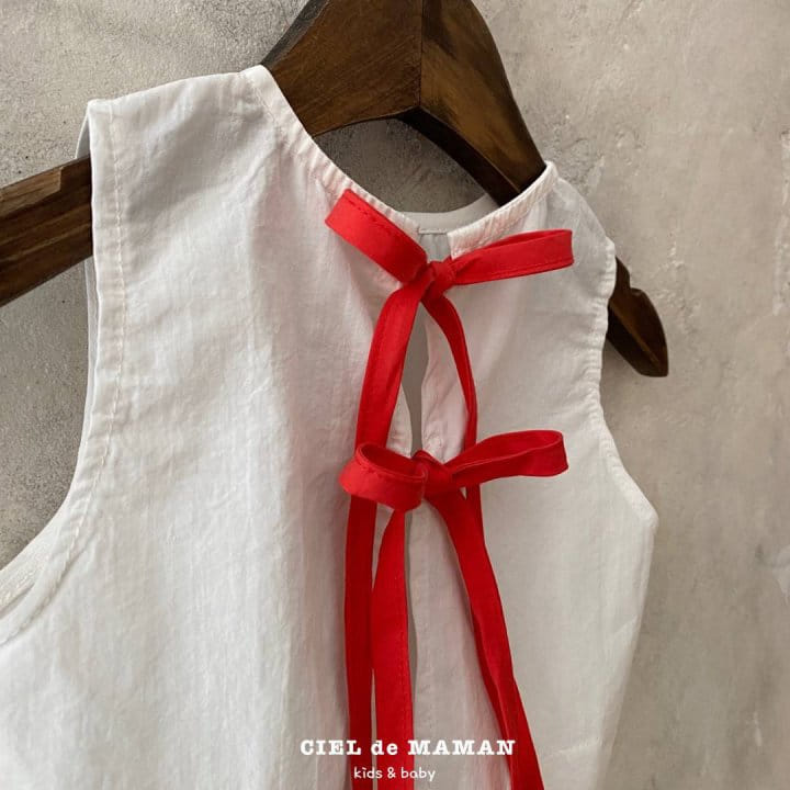 Ciel De Maman - Korean Baby Fashion - #babyboutiqueclothing - Cherry Top Bottom Set - 3